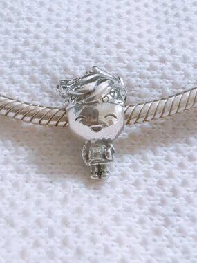 Teenager Boy Charm Silver Charm For Pandora Bracelet